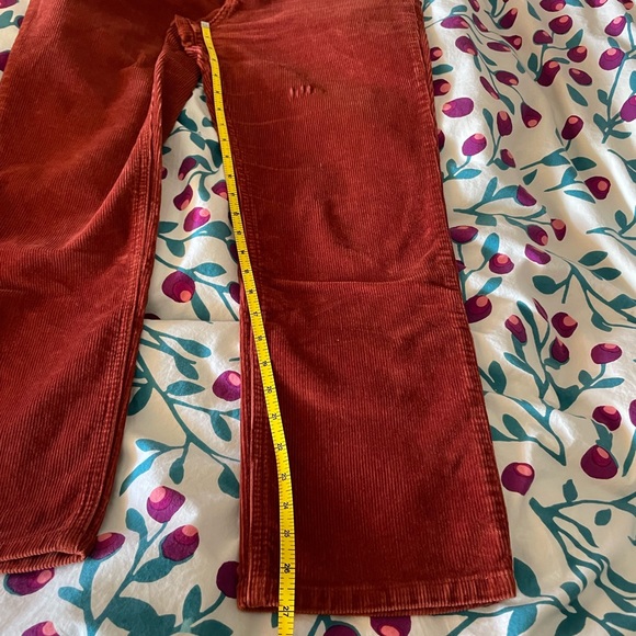 Lee Vintage Modern High Rise Straight Leg Ankle Corduroy Pants - Picture 10 of 13